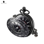 Sapphero Quartz Steampunk Pocket Watch