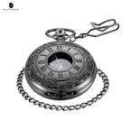 Sapphero Quartz Steampunk Pocket Watch