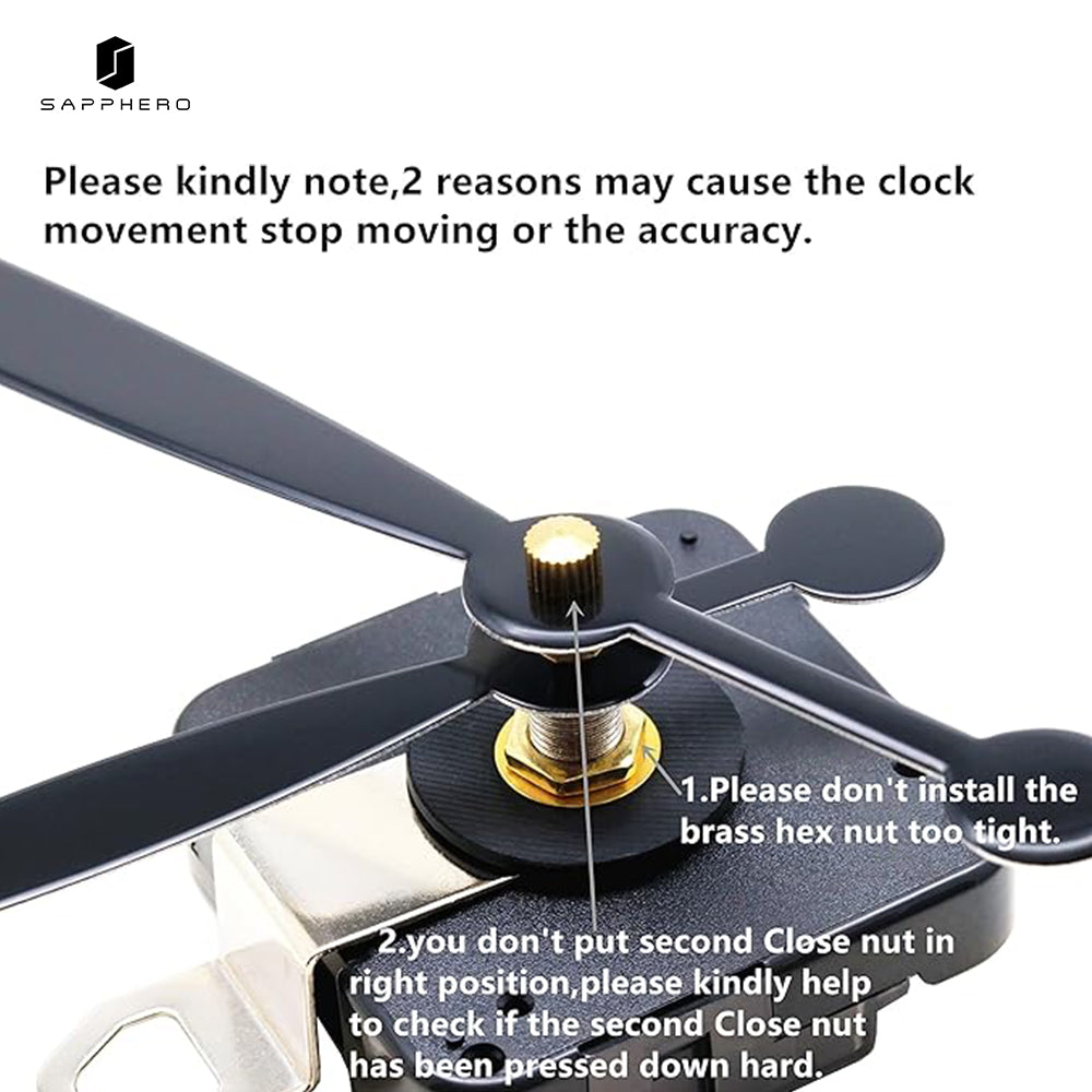 Sapphero clockworks being clock parts