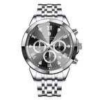 SAPPHERO Luxury Man Wristwatch Waterproof Luminous Chronograph Watch