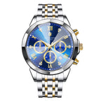 SAPPHERO Luxury Man Wristwatch Waterproof Luminous Chronograph Watch